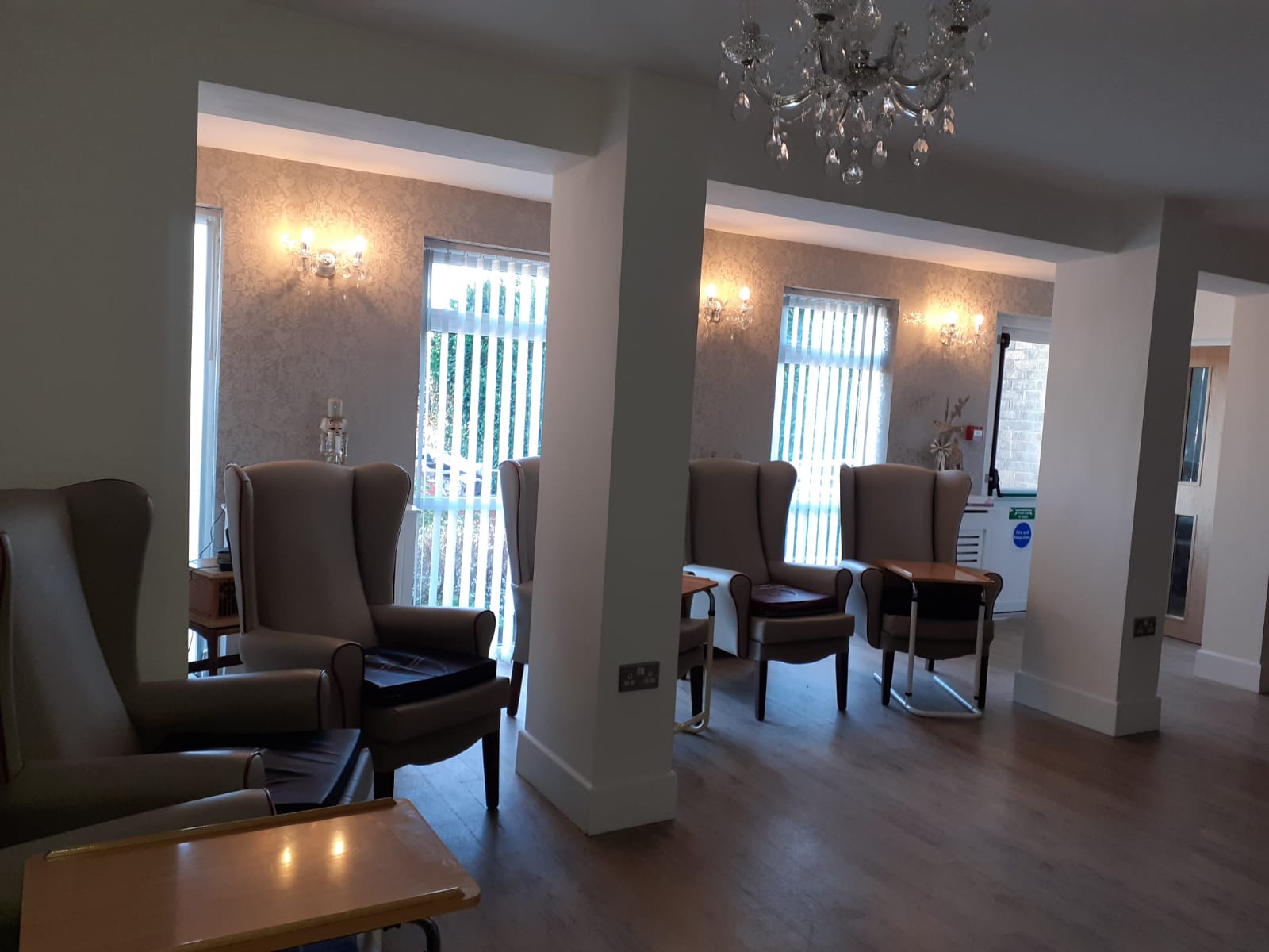 Comfortable Living Room at St Martins Residential Home Nottingham – Warm and Welcoming Space for Seniors